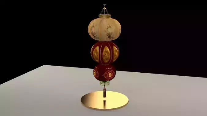 Chinese red lantern 