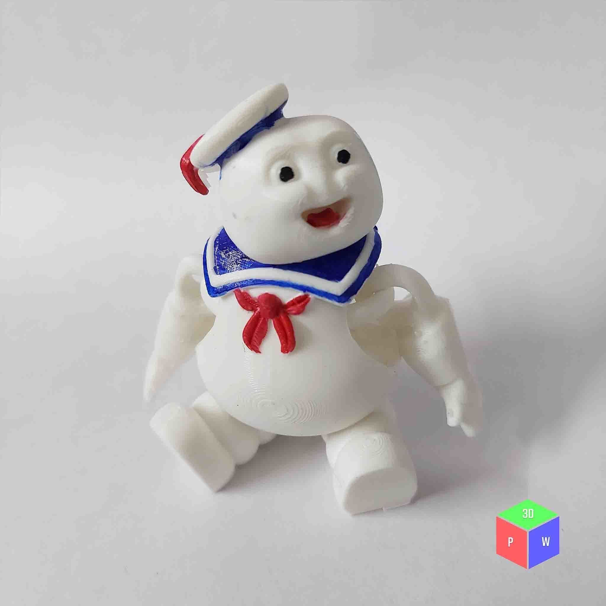 STAY PUFT TOY - GHOSTBUSTERS   3D print model_4