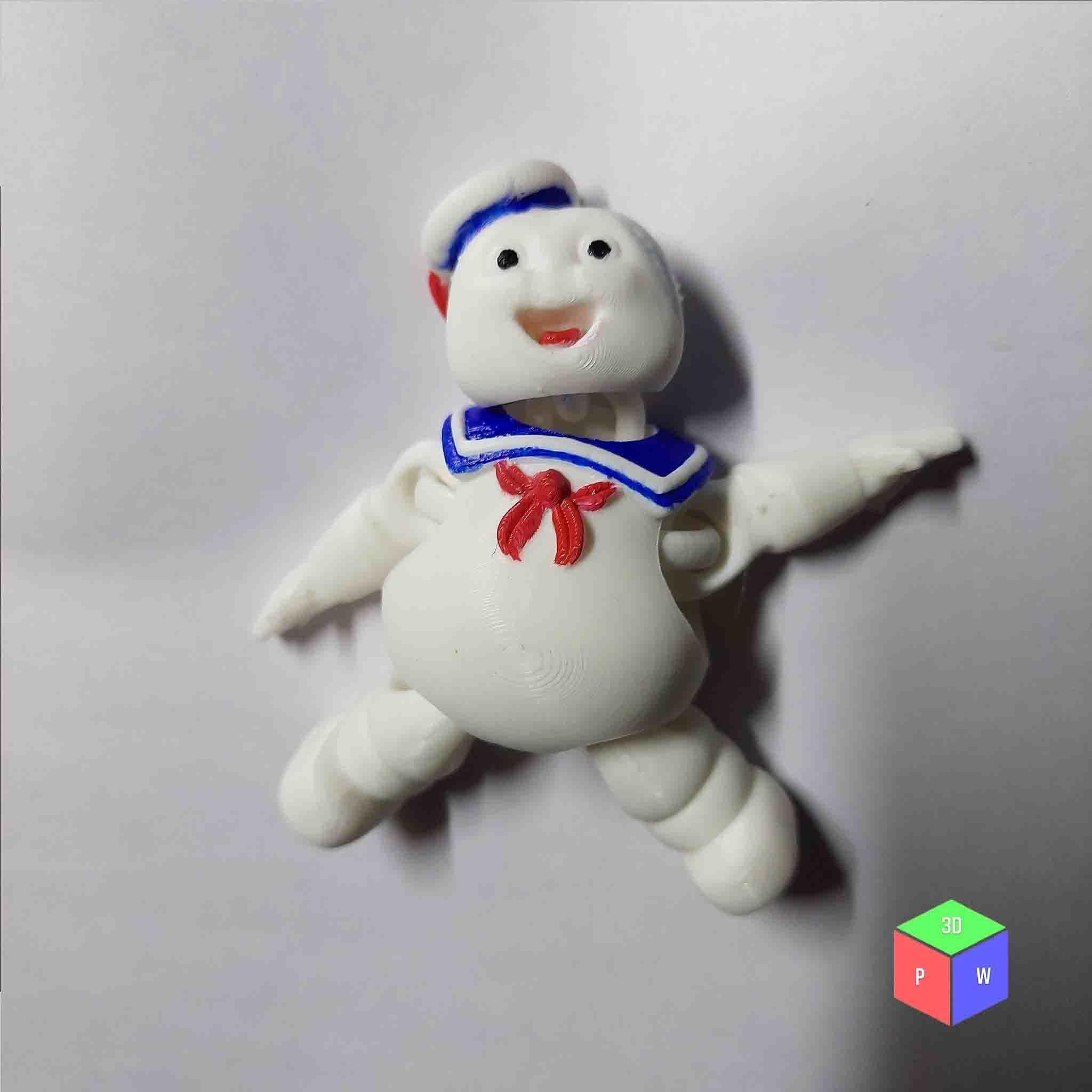 STAY PUFT TOY - GHOSTBUSTERS   3D print model_8