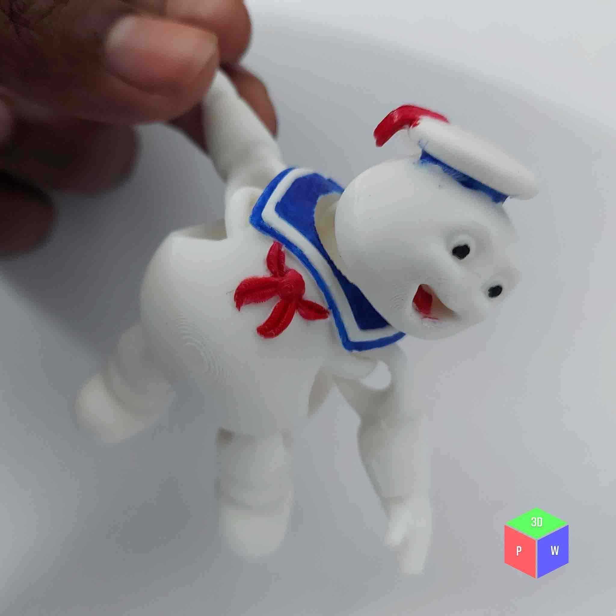 STAY PUFT TOY - GHOSTBUSTERS   3D print model_5