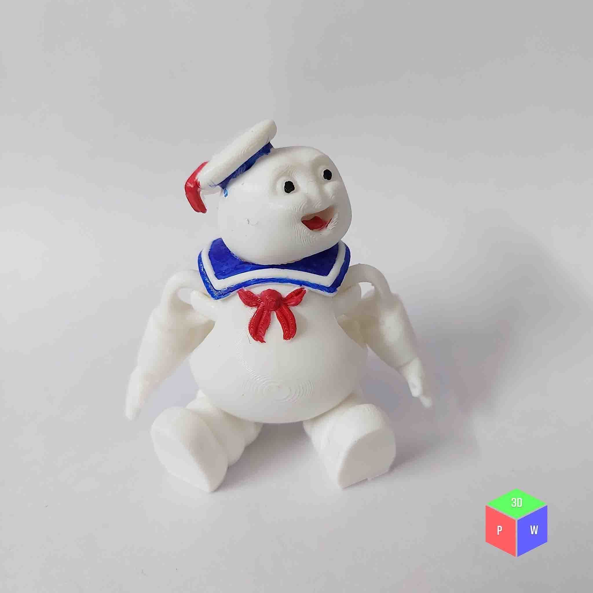STAY PUFT TOY - GHOSTBUSTERS   3D print model_3