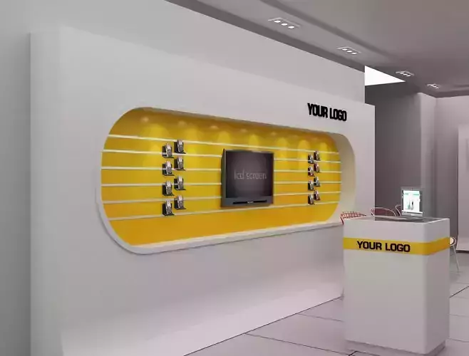 Interior Shop Market a561b 3D model