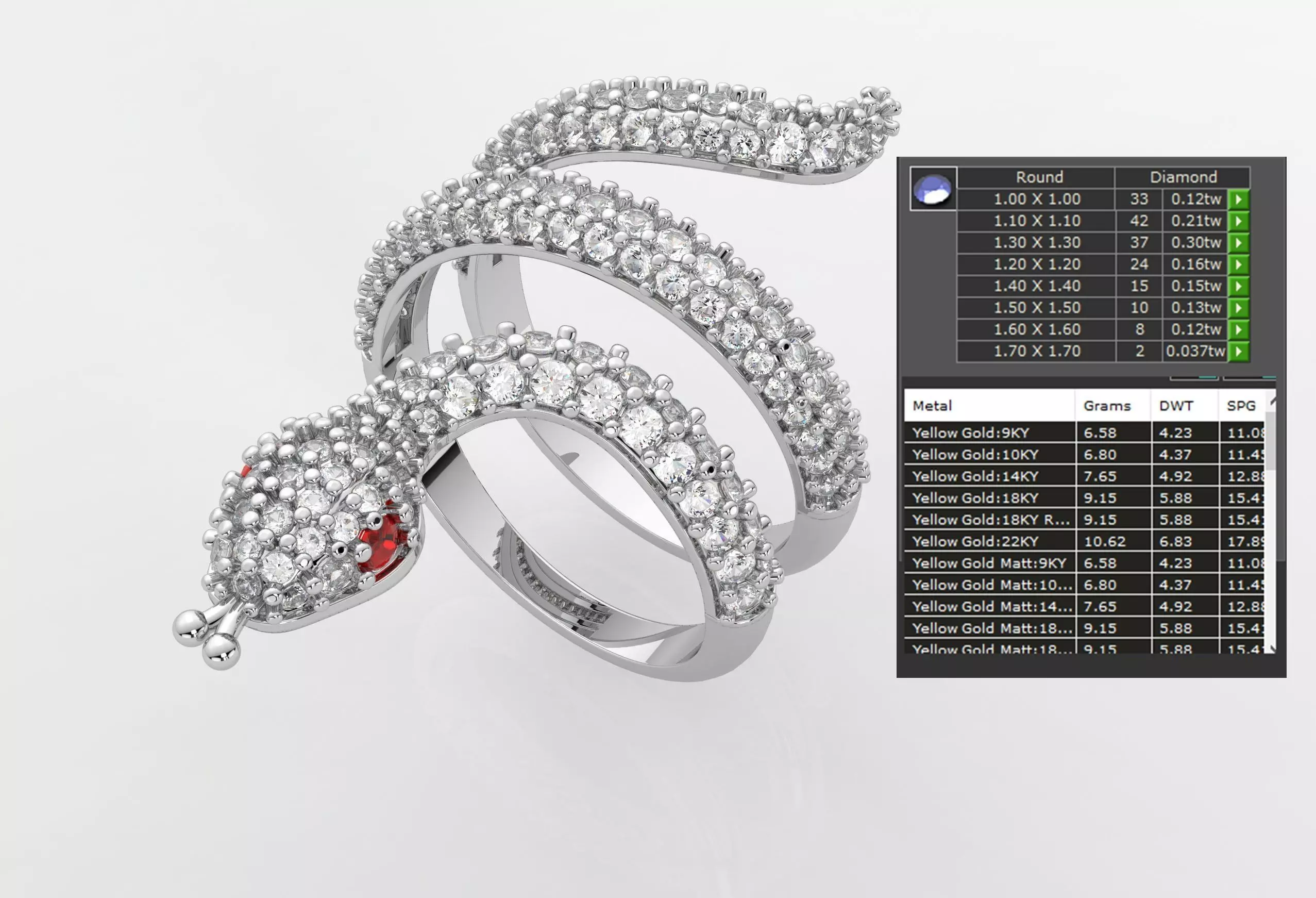 Snake Ring 19-2-2022 3D print model