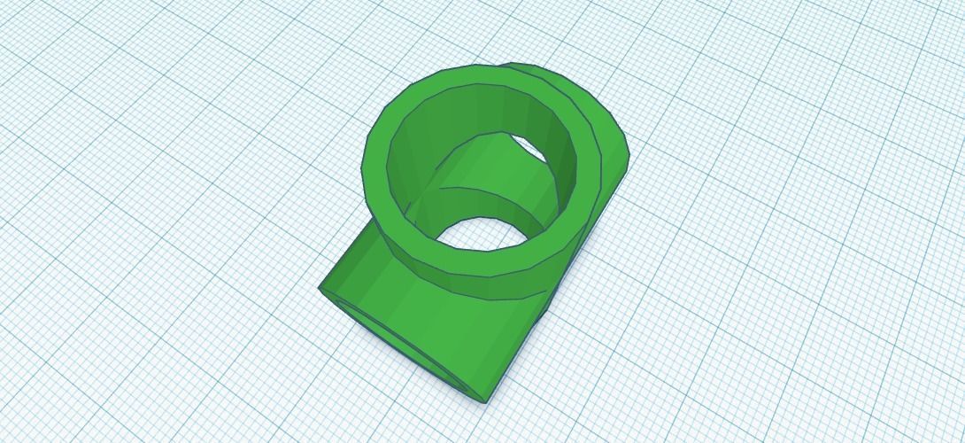 PVC pipe Cross Connector Free 3D model_1