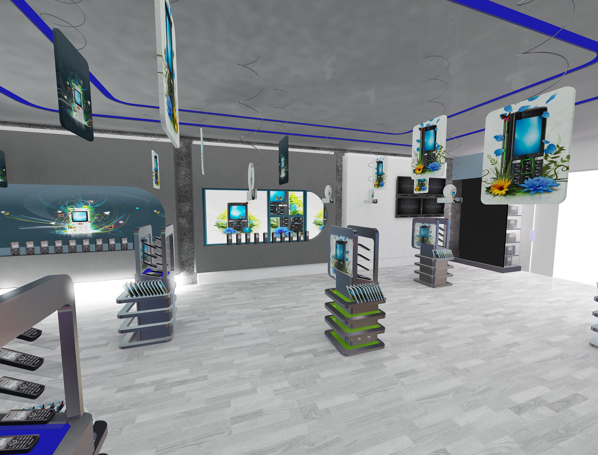  Interior Shop Market a561c 3D model_16