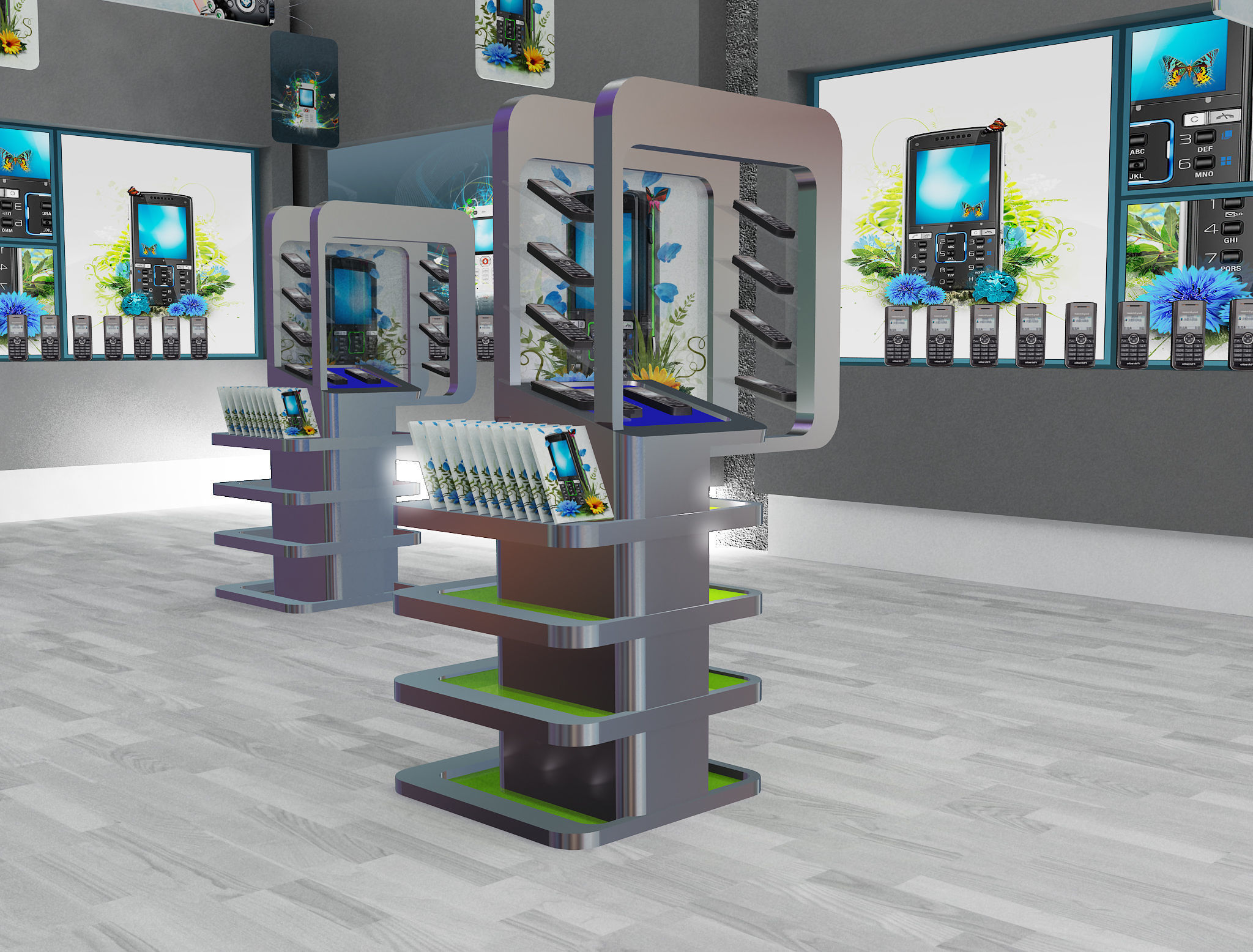  Interior Shop Market a561c 3D model_4