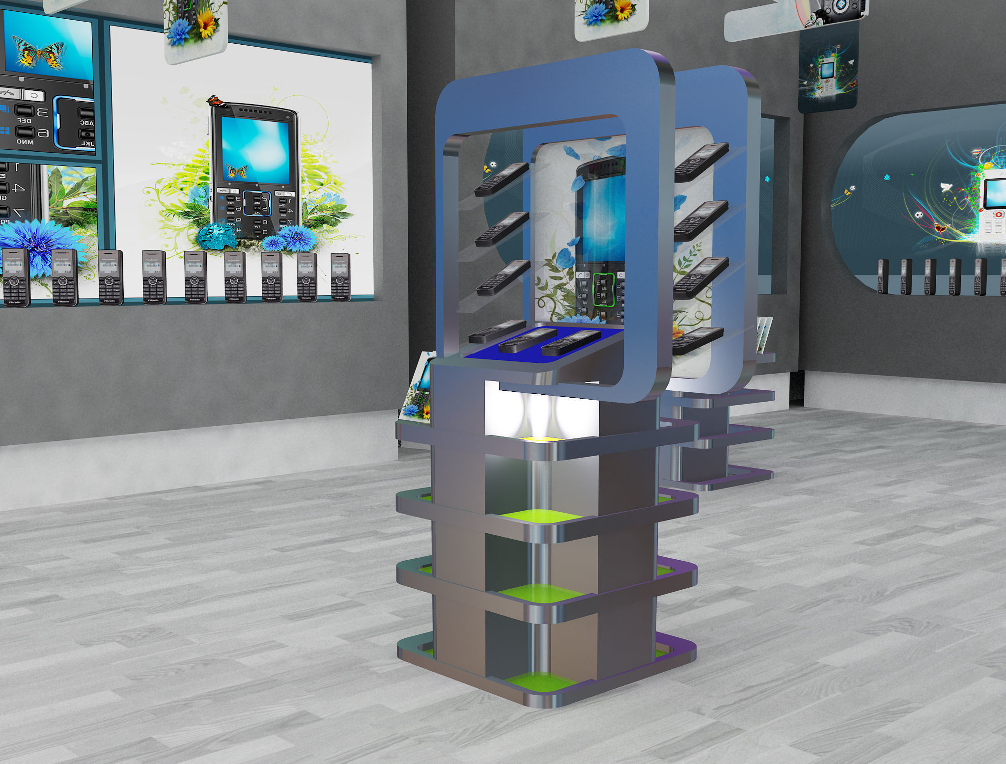  Interior Shop Market a561c 3D model_10