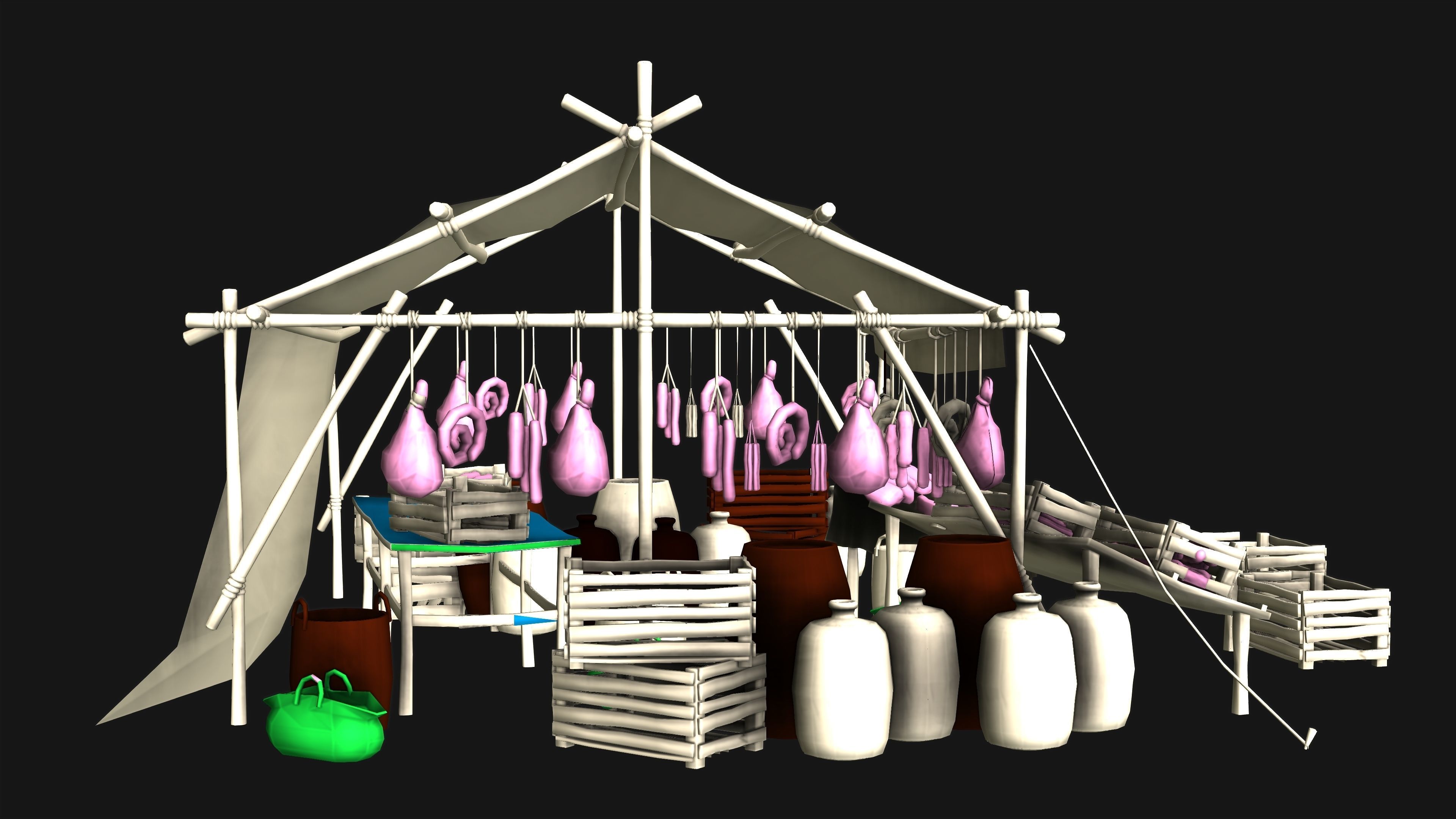 MEAT SHOP 3D model_16