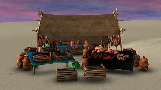 MEAT SHOP 3D model 6