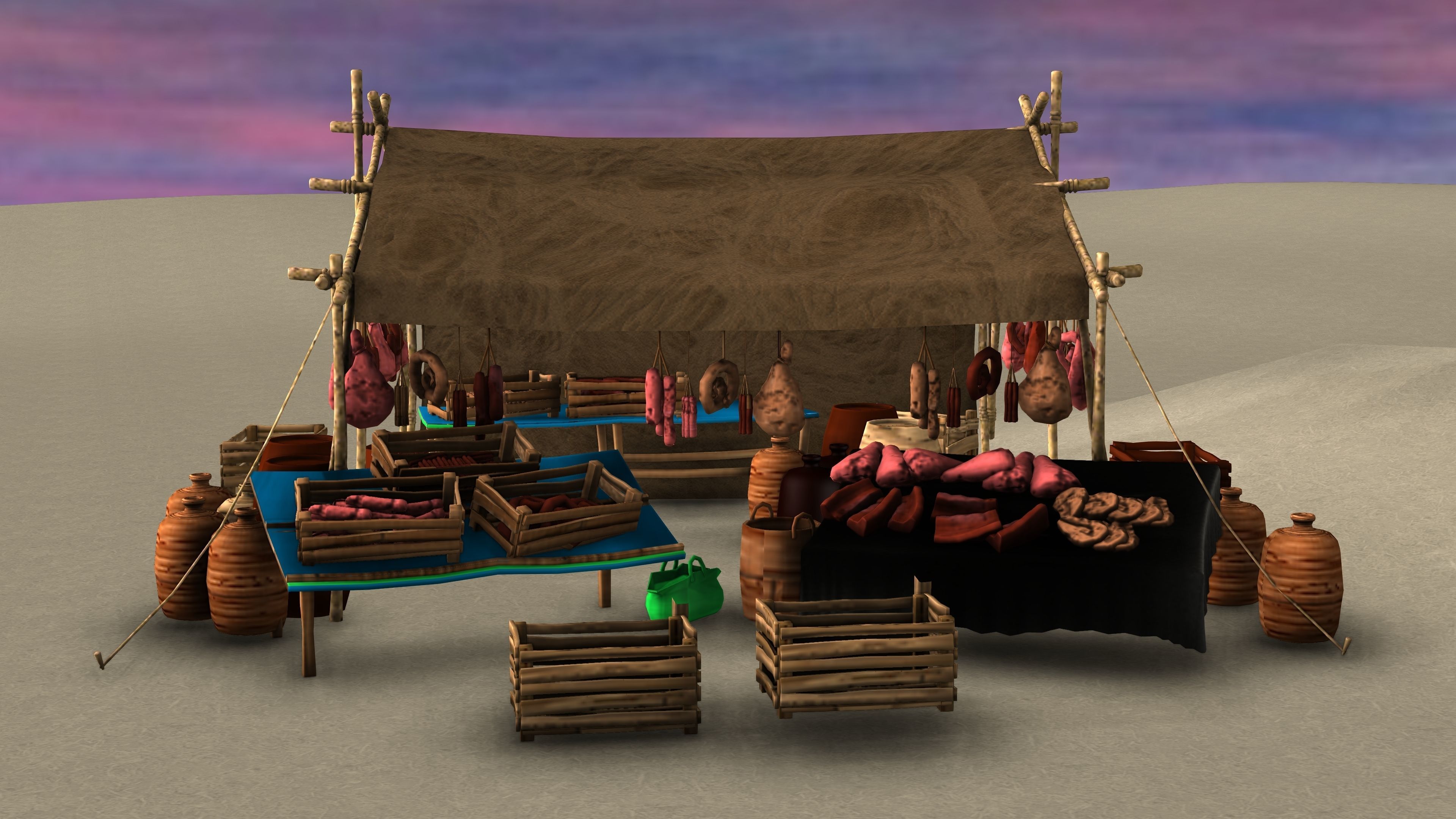 MEAT SHOP 3D model_6