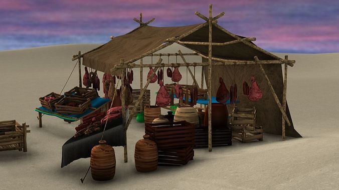 MEAT SHOP 3D model 7