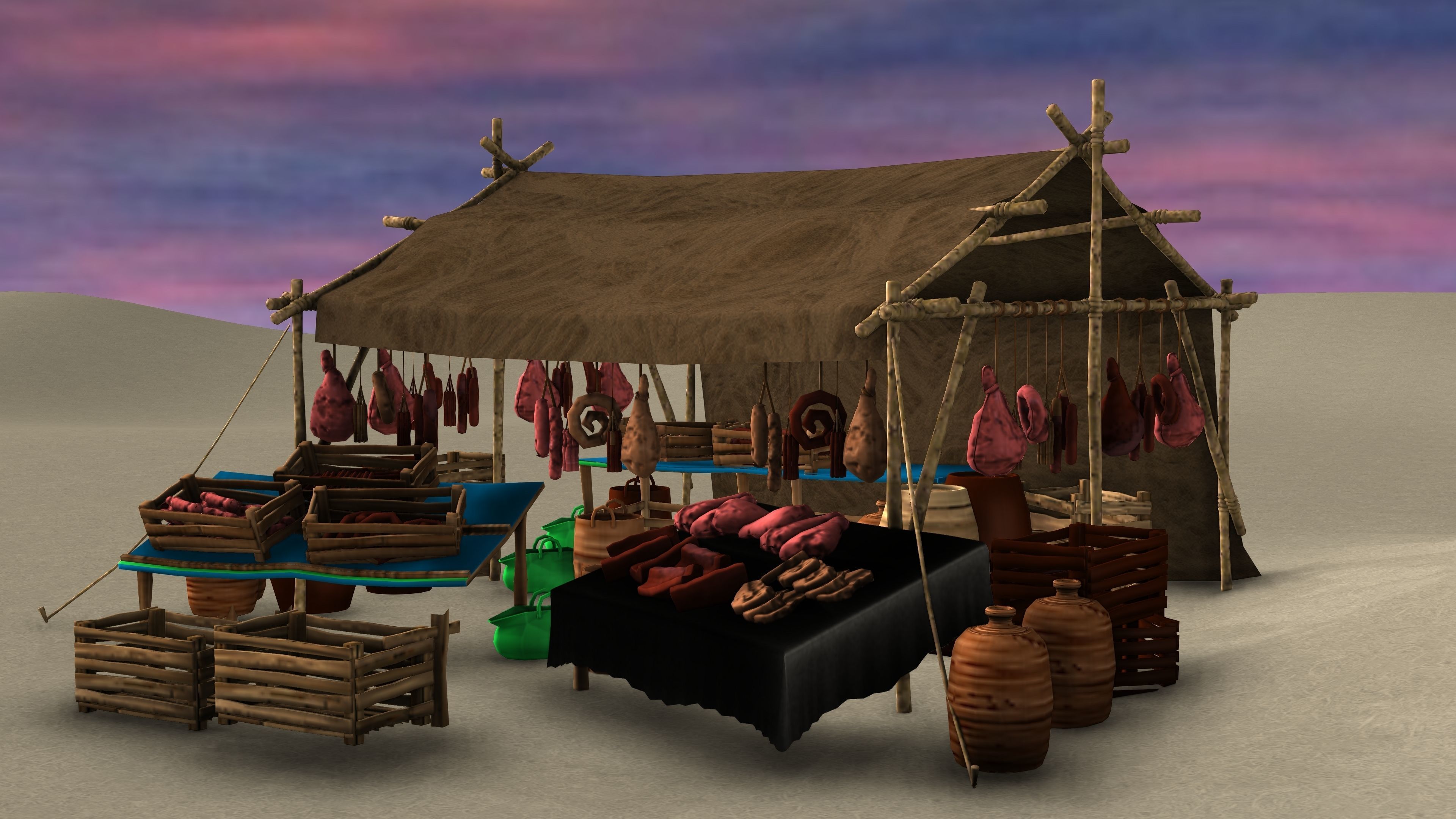 MEAT SHOP 3D model_4