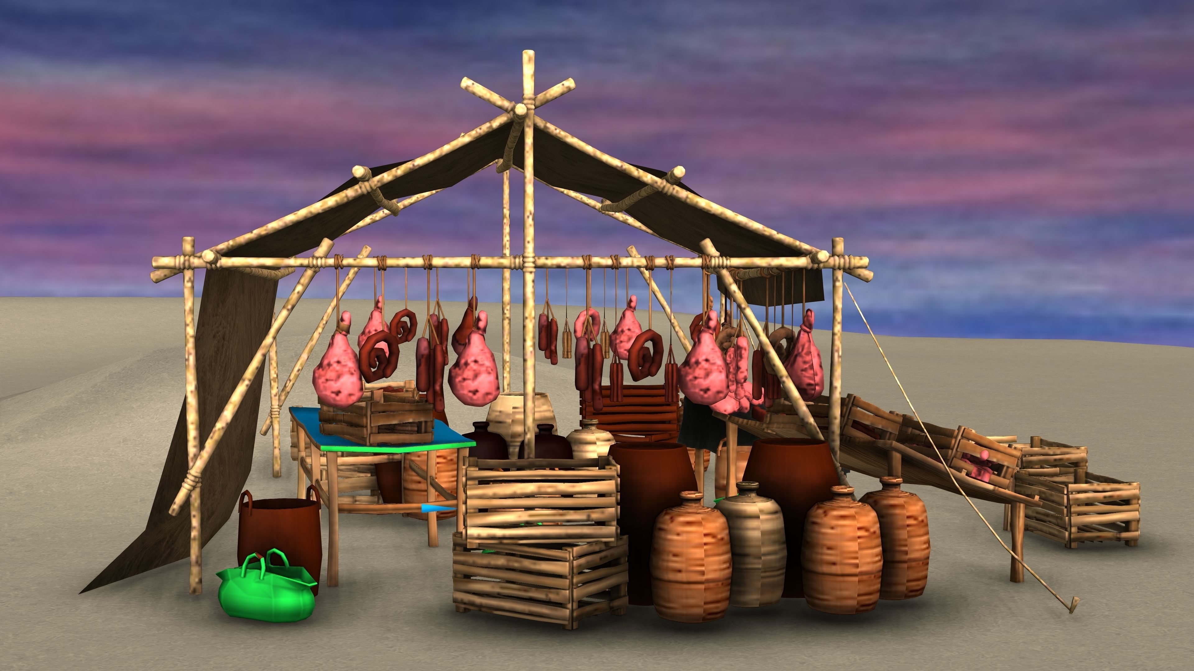 MEAT SHOP 3D model_8