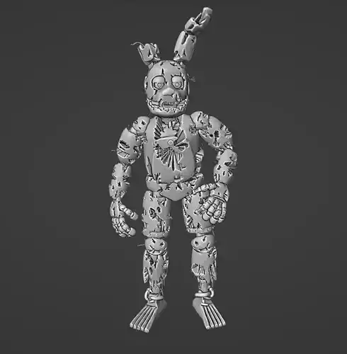 Springtrap 3D model for print 3D print model
