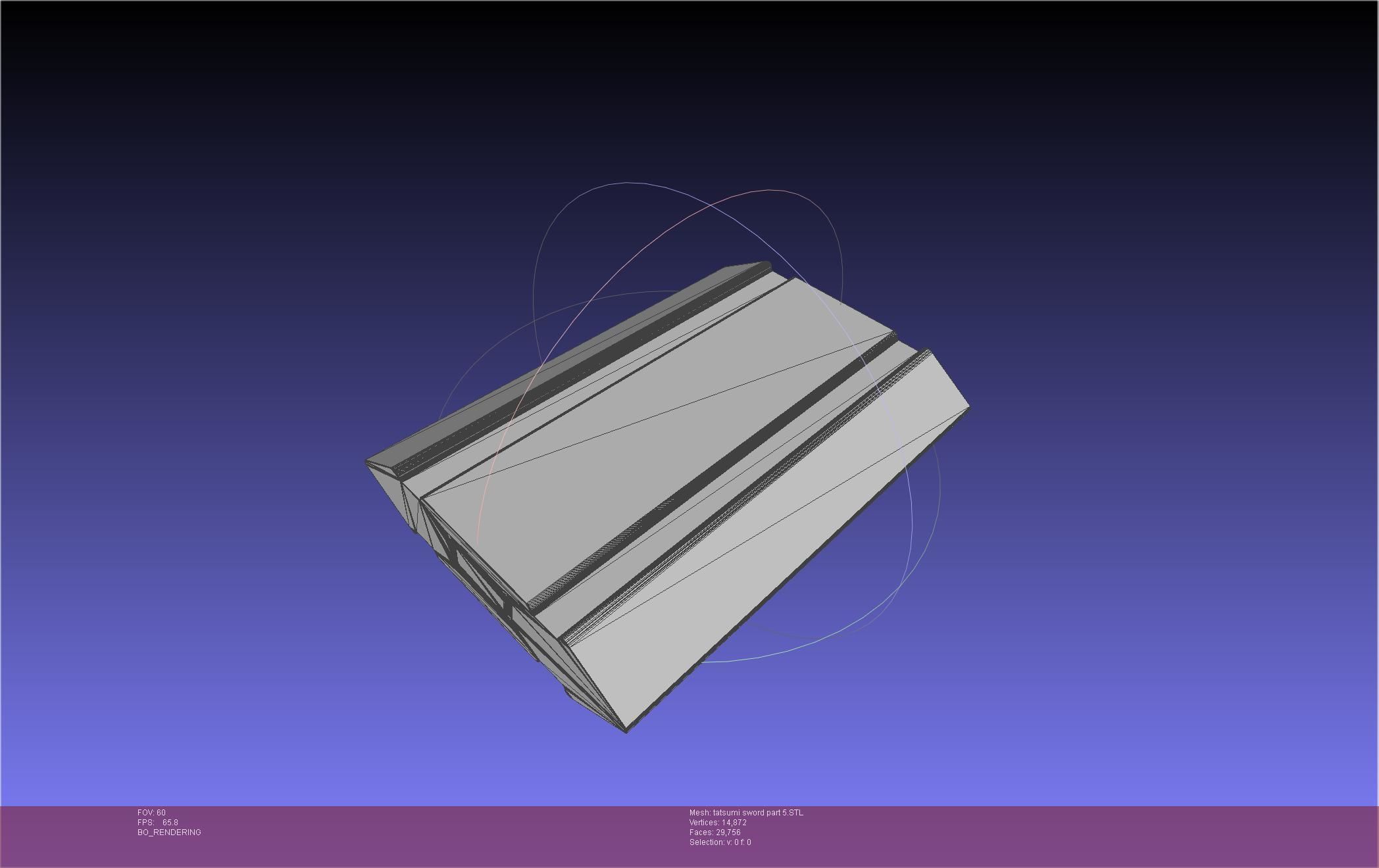 Akame Ga Kill Tatsumi Incursio Sword Printable Assembly 3D print model_78