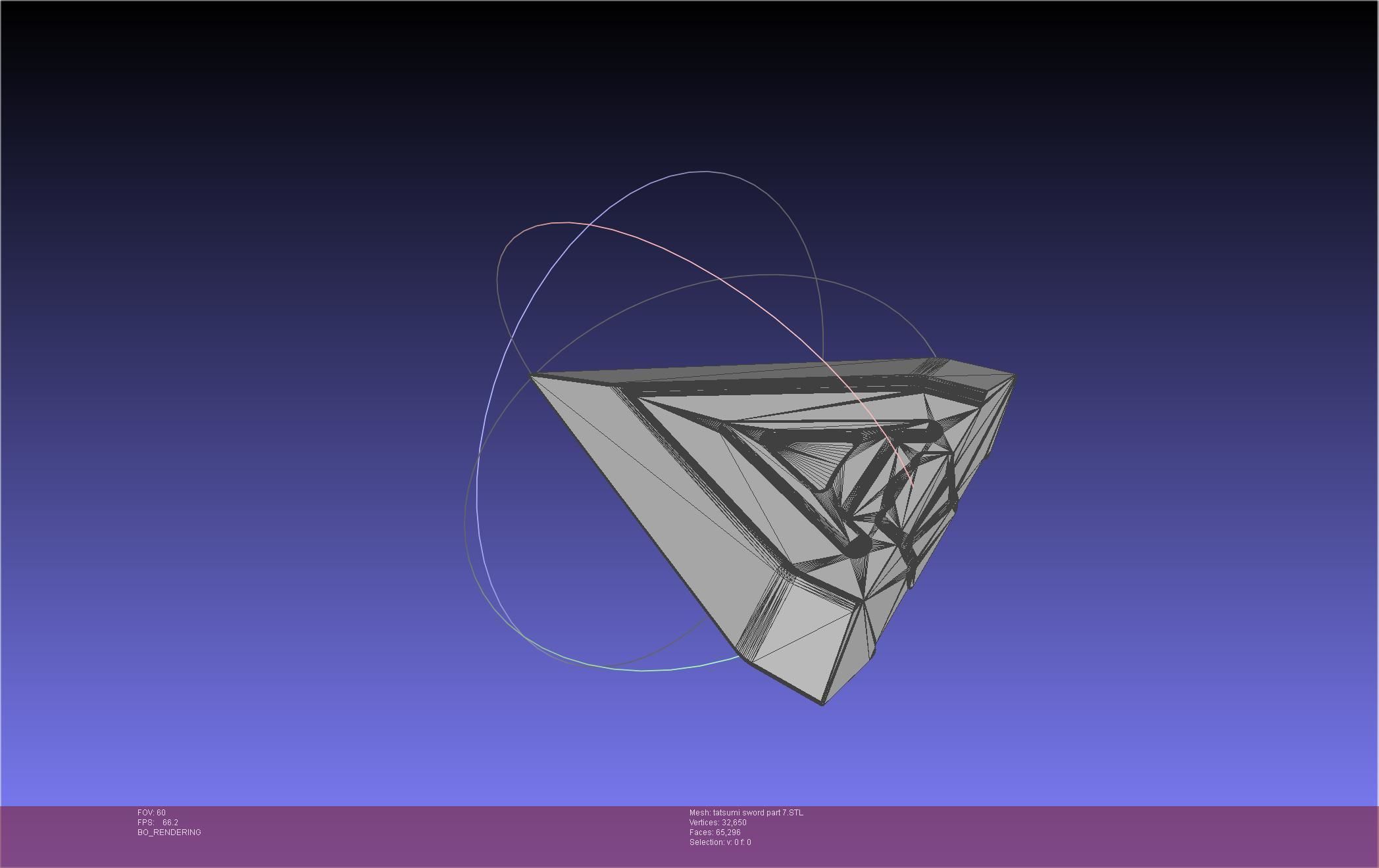 Akame Ga Kill Tatsumi Incursio Sword Printable Assembly 3D print model_90