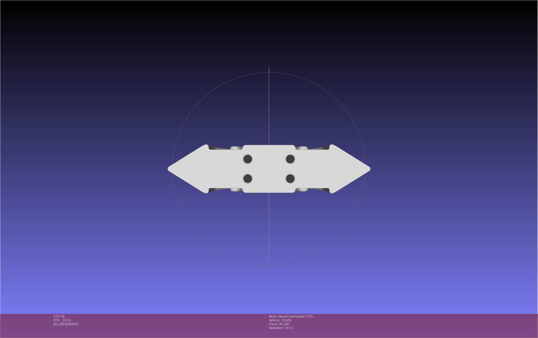 Akame Ga Kill Tatsumi Incursio Sword Printable Assembly 3D print model_85