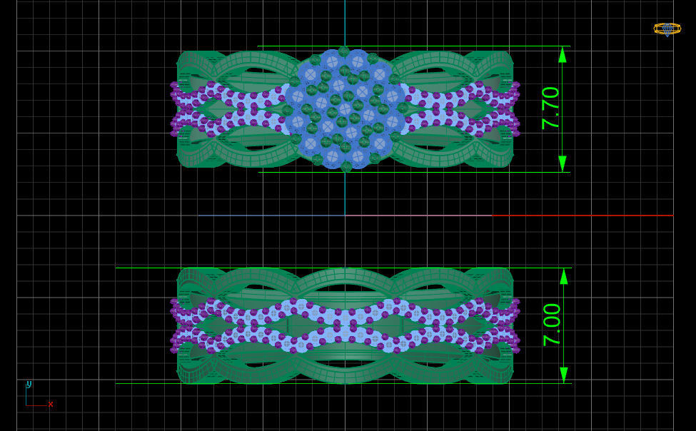 engagement Solitaire ring gold silver 3D print model_4