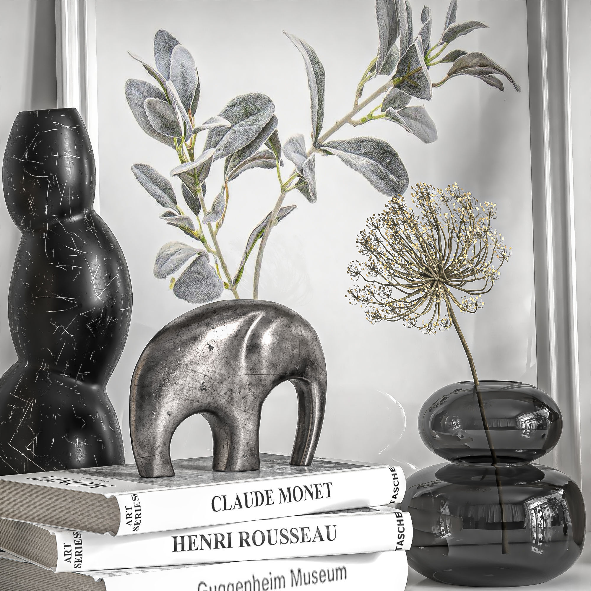 Decorative Set 19 3D model_1