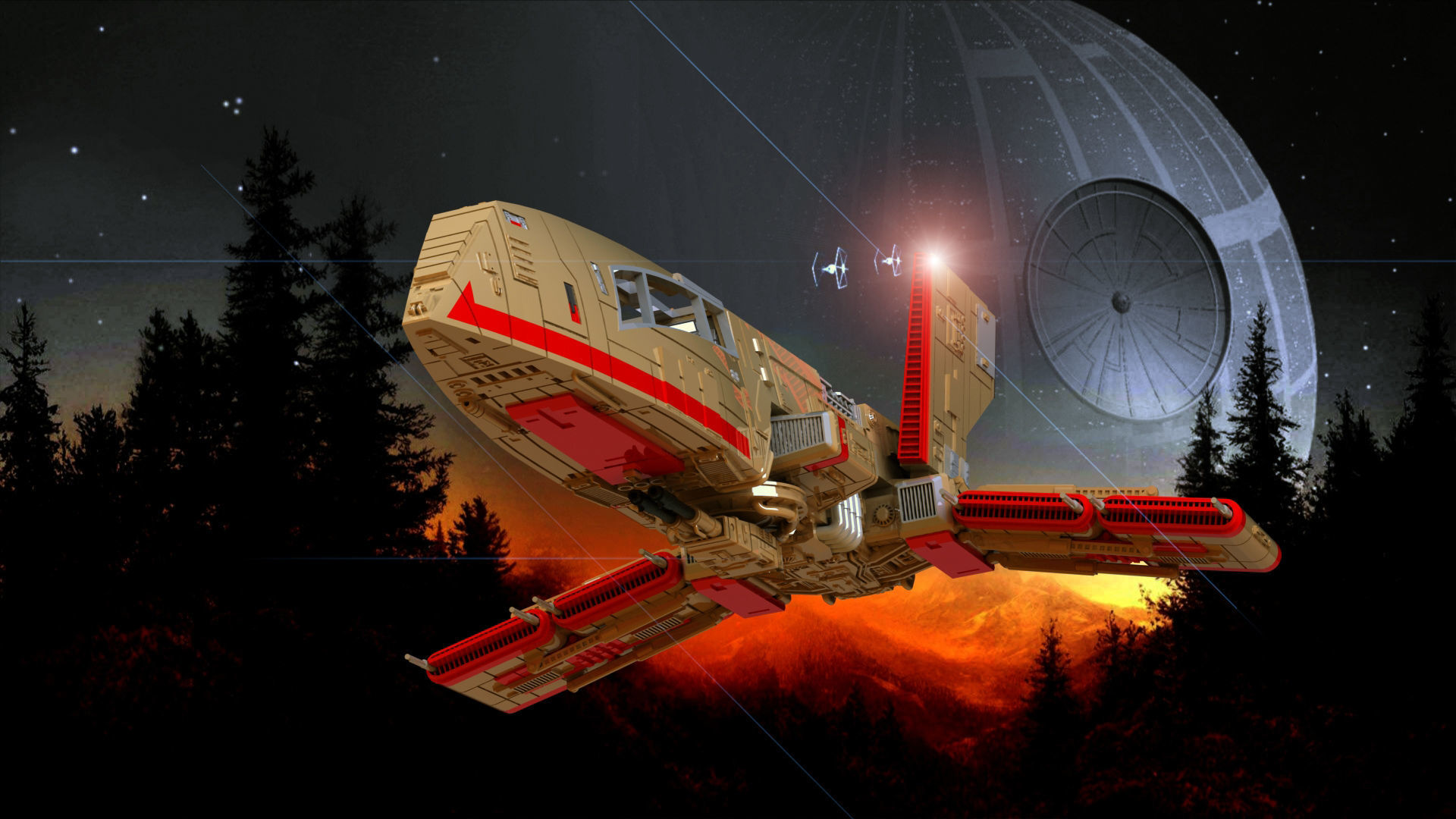 STAR WARS MOLDY CROW HIGHLY DETAILED AND PRINTABLE 3D print model_2