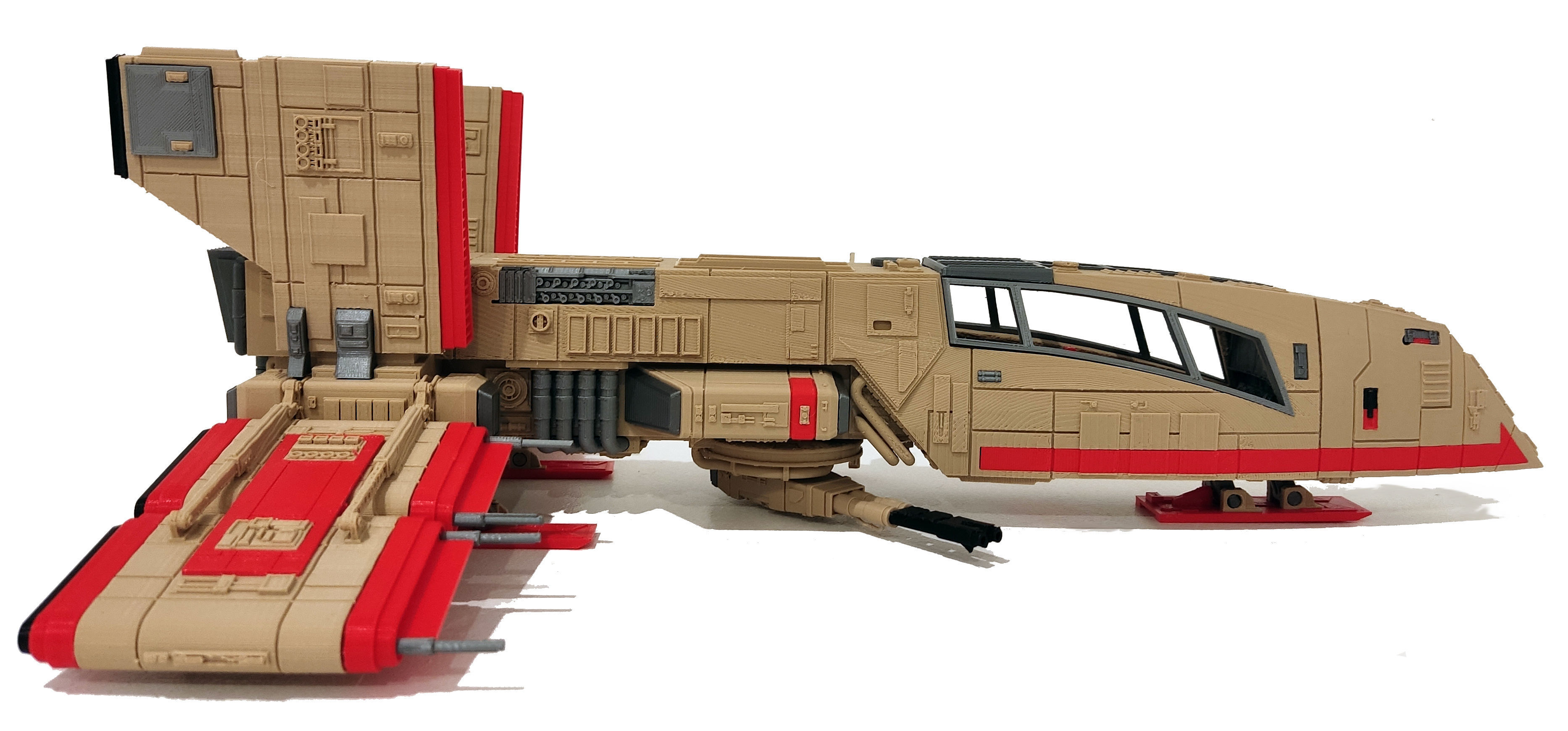 STAR WARS MOLDY CROW HIGHLY DETAILED AND PRINTABLE 3D print model_8