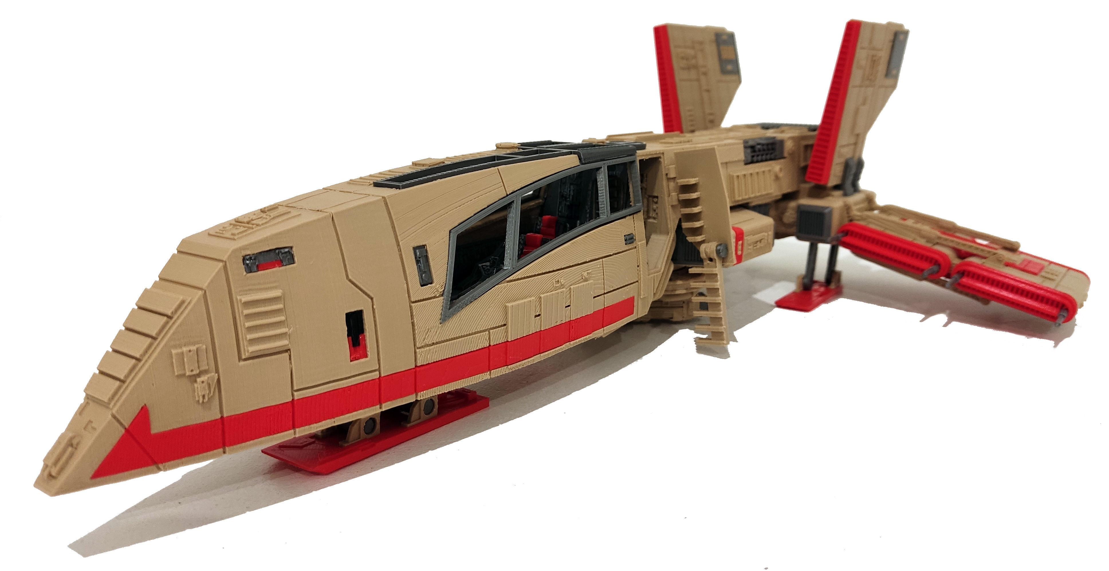 STAR WARS MOLDY CROW HIGHLY DETAILED AND PRINTABLE 3D print model_6