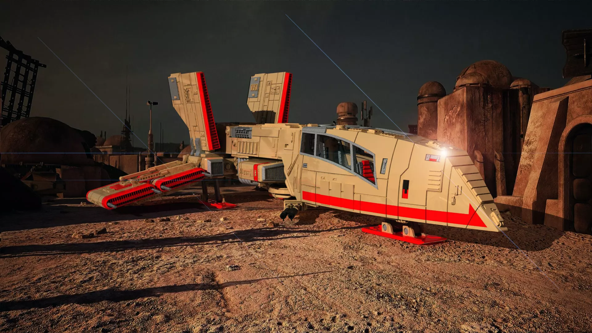 STAR WARS MOLDY CROW HIGHLY DETAILED AND PRINTABLE 3D print model_0