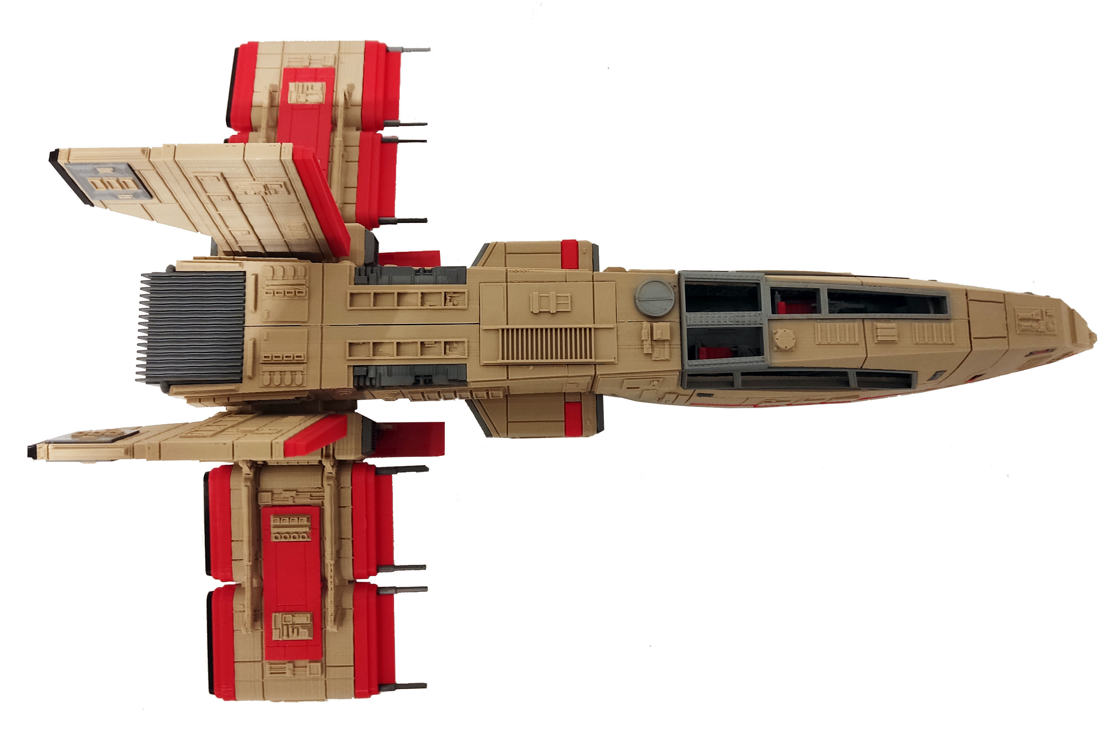 STAR WARS MOLDY CROW HIGHLY DETAILED AND PRINTABLE 3D print model_9