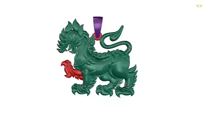 pendant dragon ornament hanging