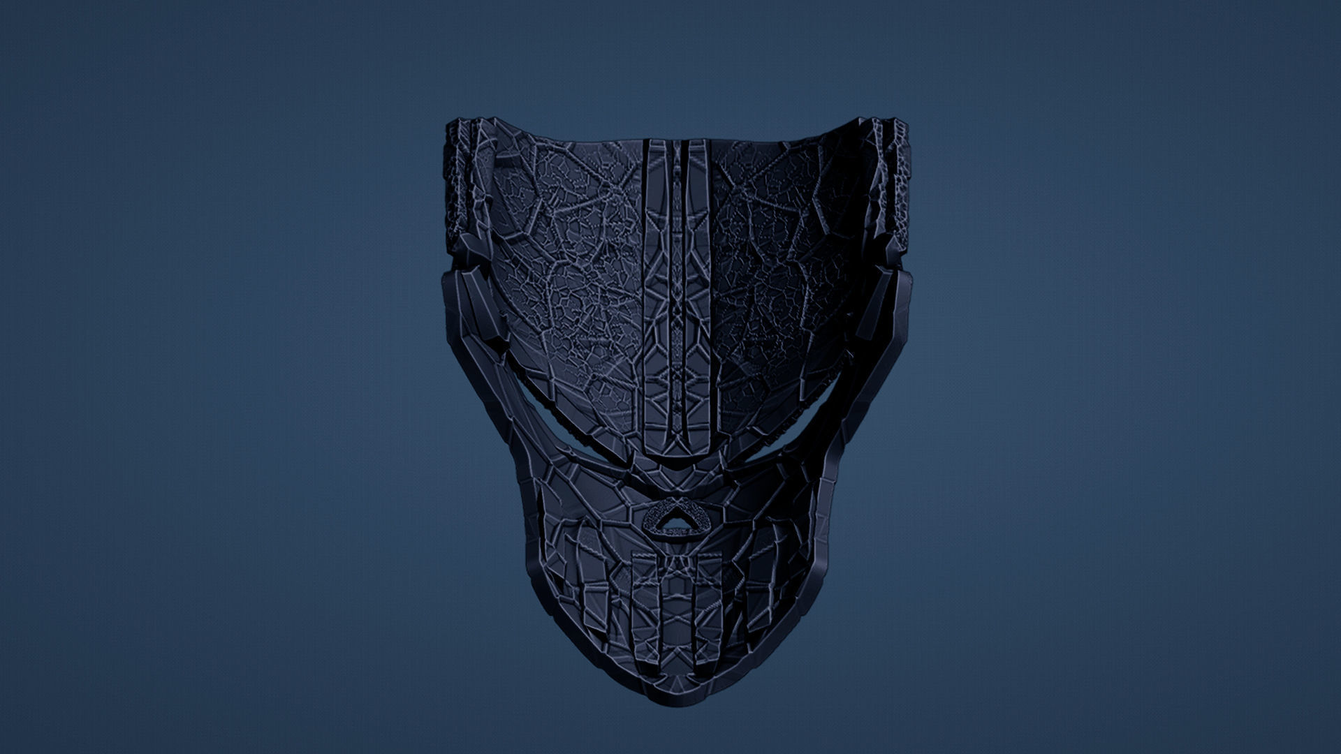 Dark Skull for 3D print 3D print model_5