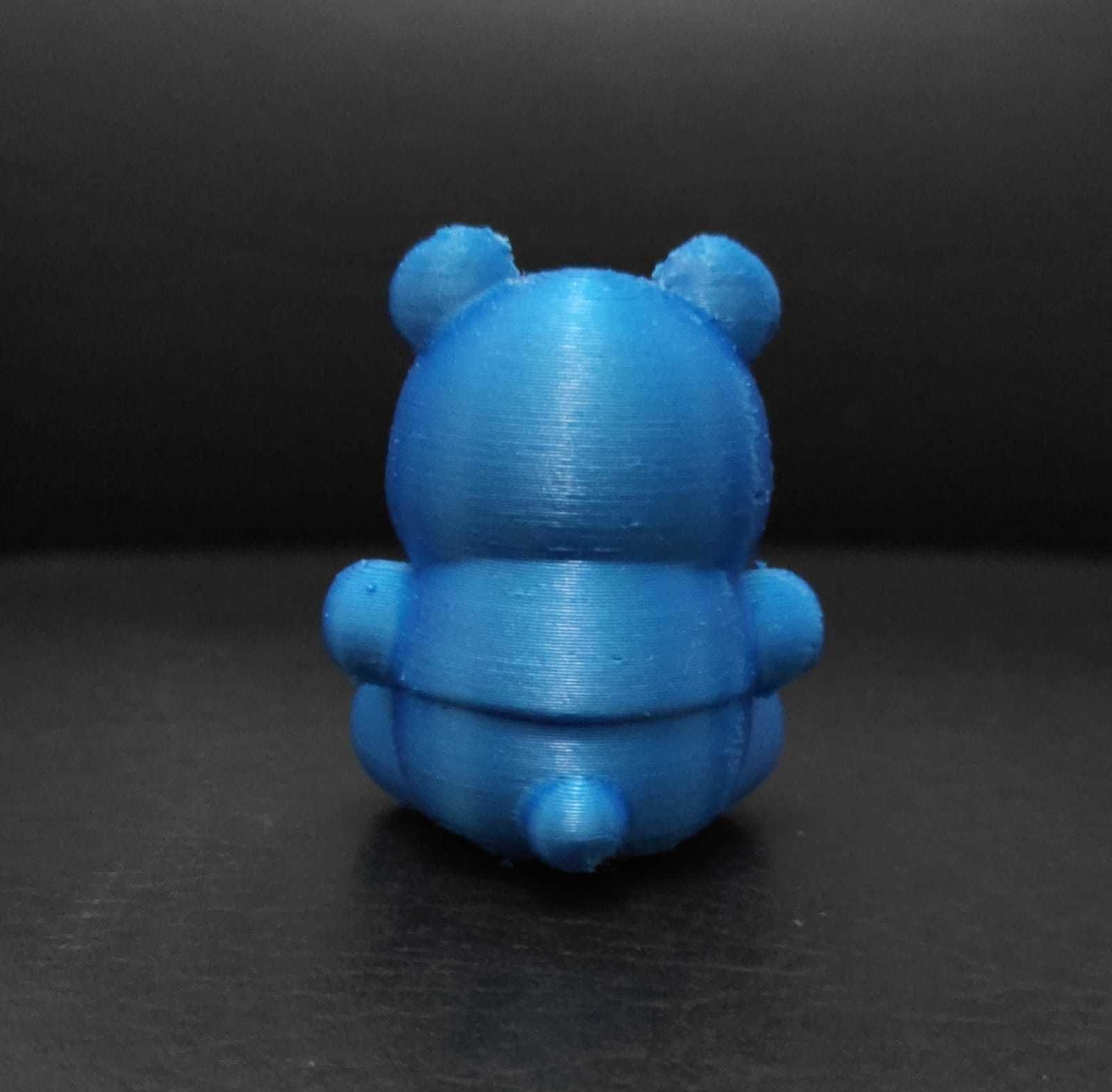 Cute Round Panda 3D print model_5