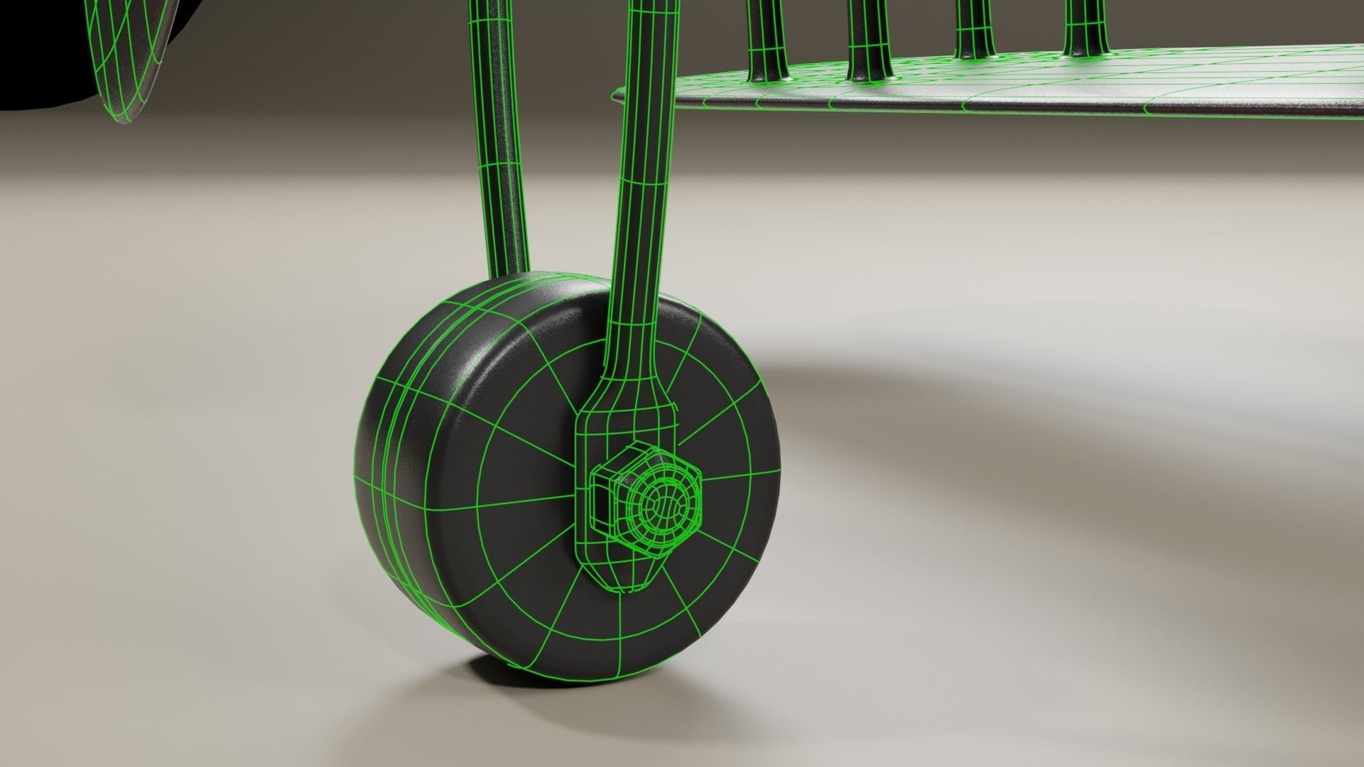 clock plane 3D model_11