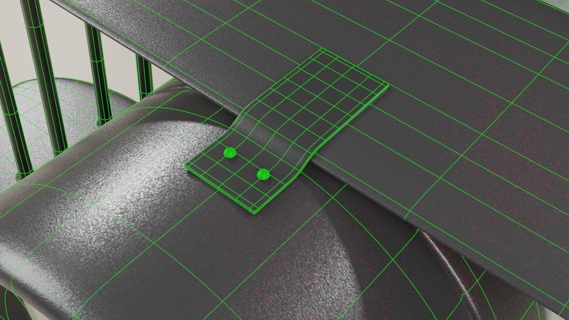 clock plane 3D model_15