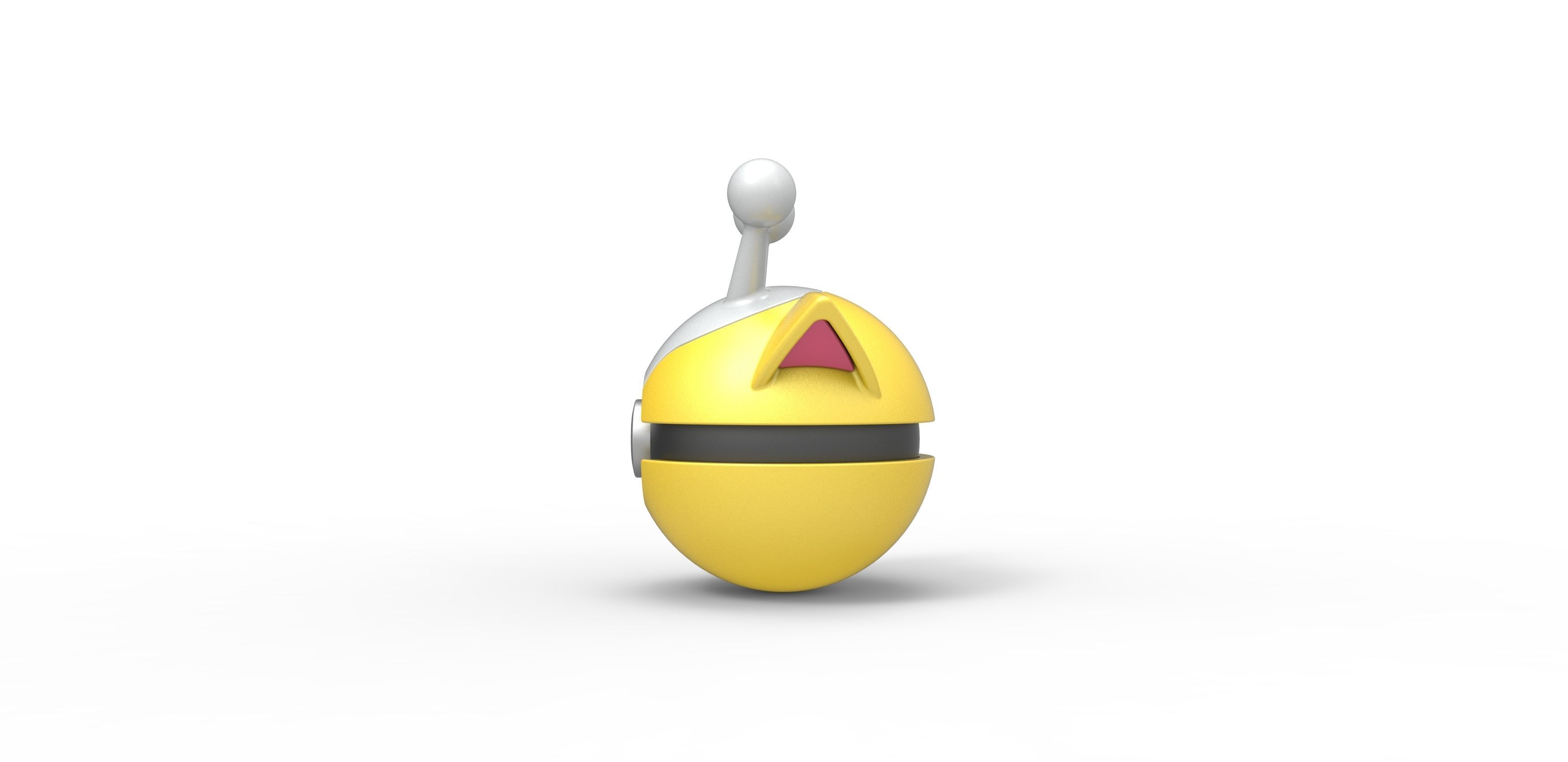 Girafarig orb 3D print model_6