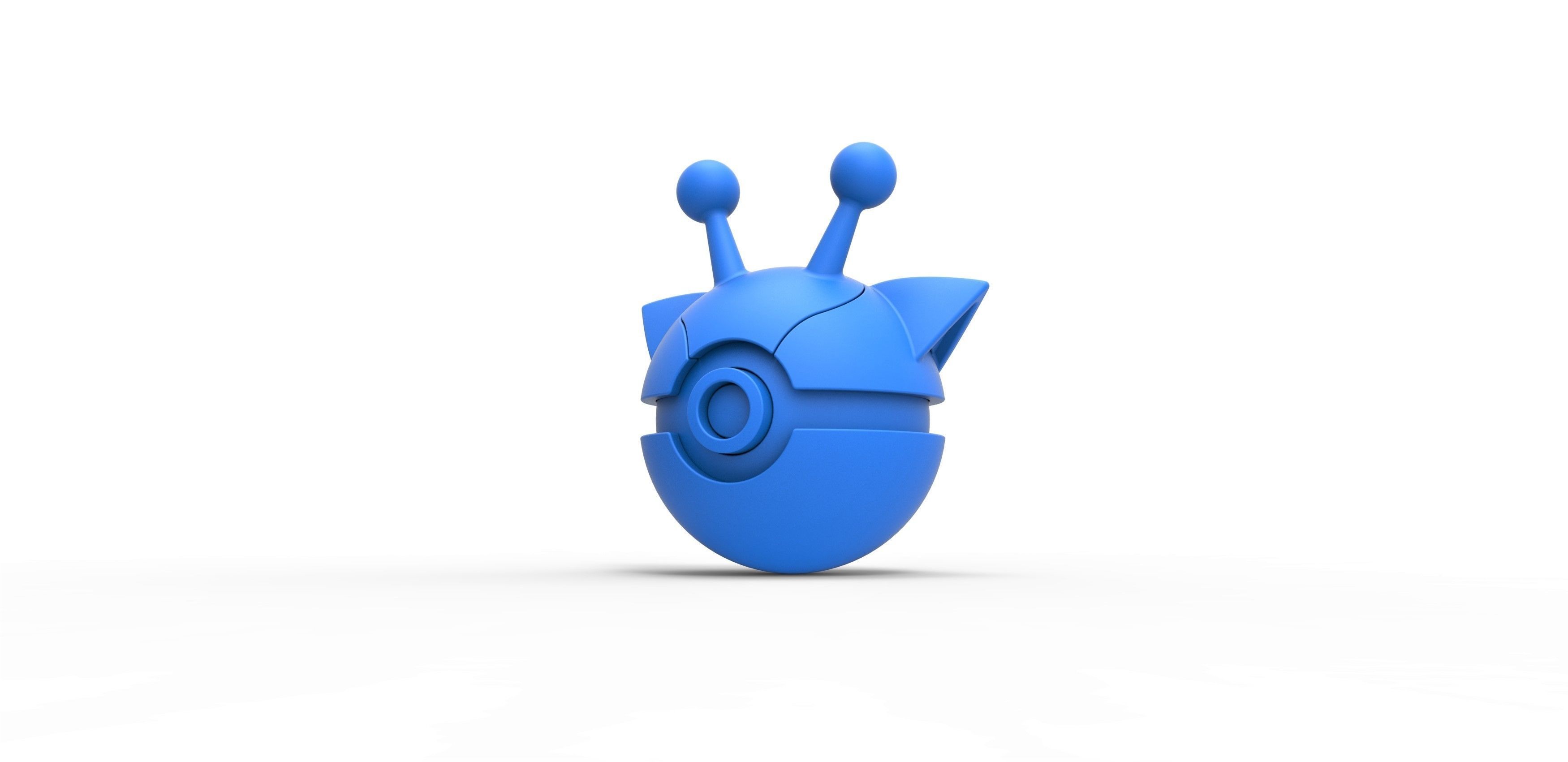 Girafarig orb 3D print model_10