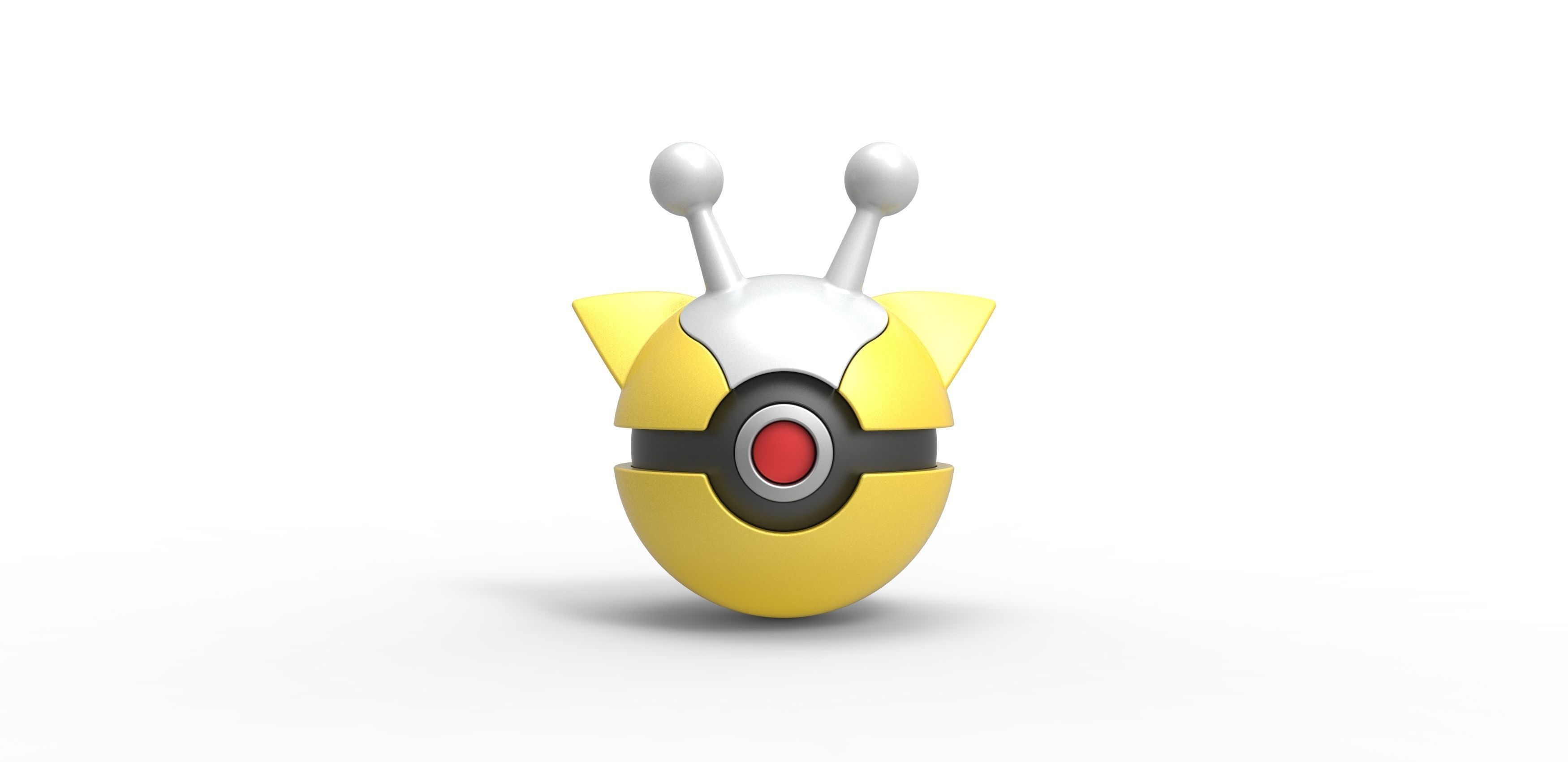 Girafarig orb 3D print model_2