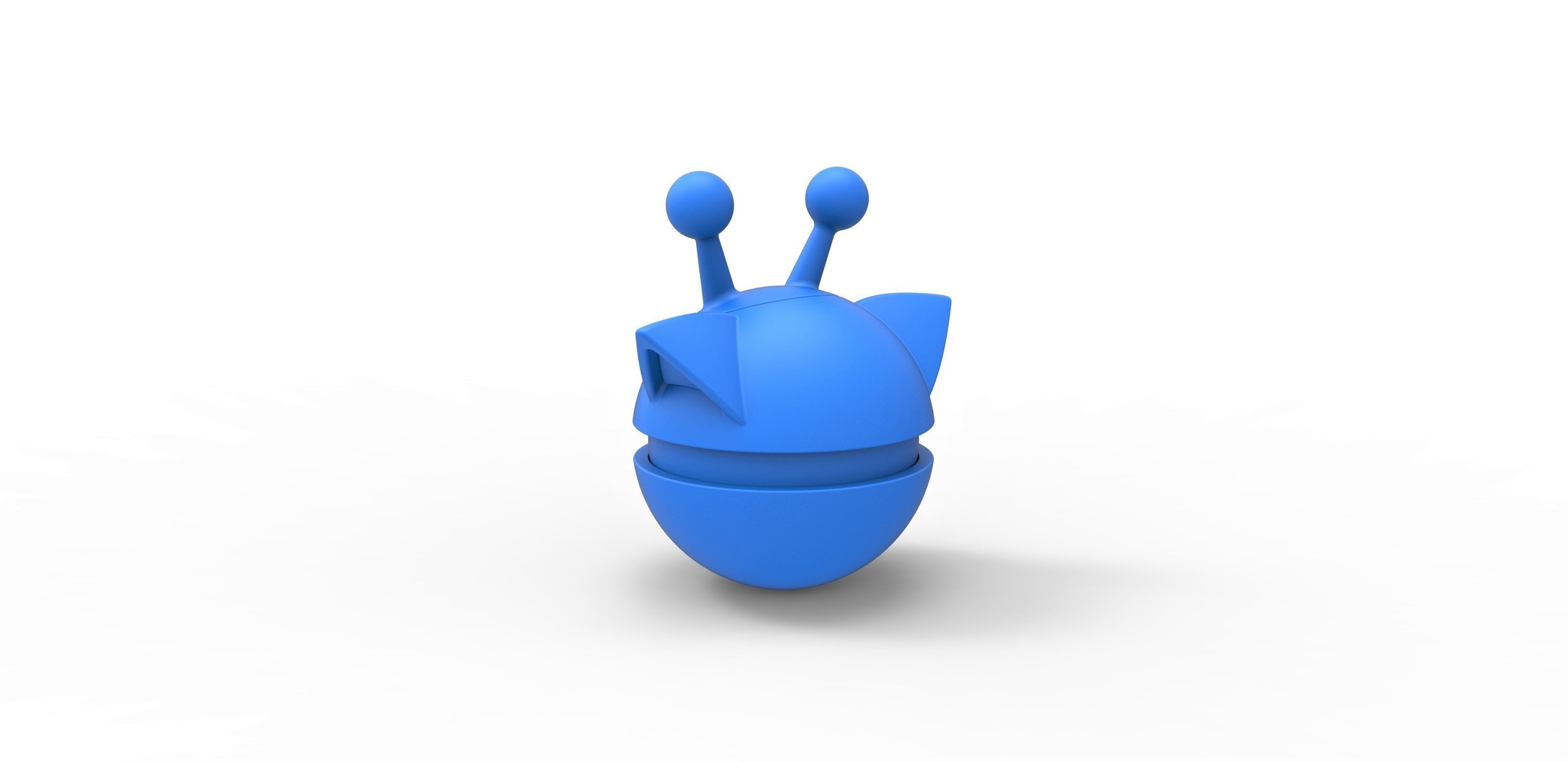 Girafarig orb 3D print model_16