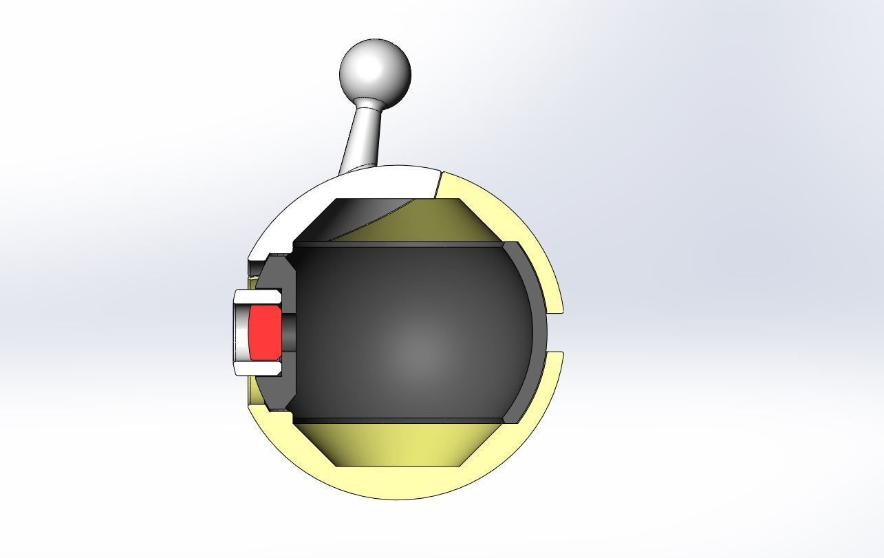 Girafarig orb 3D print model_23