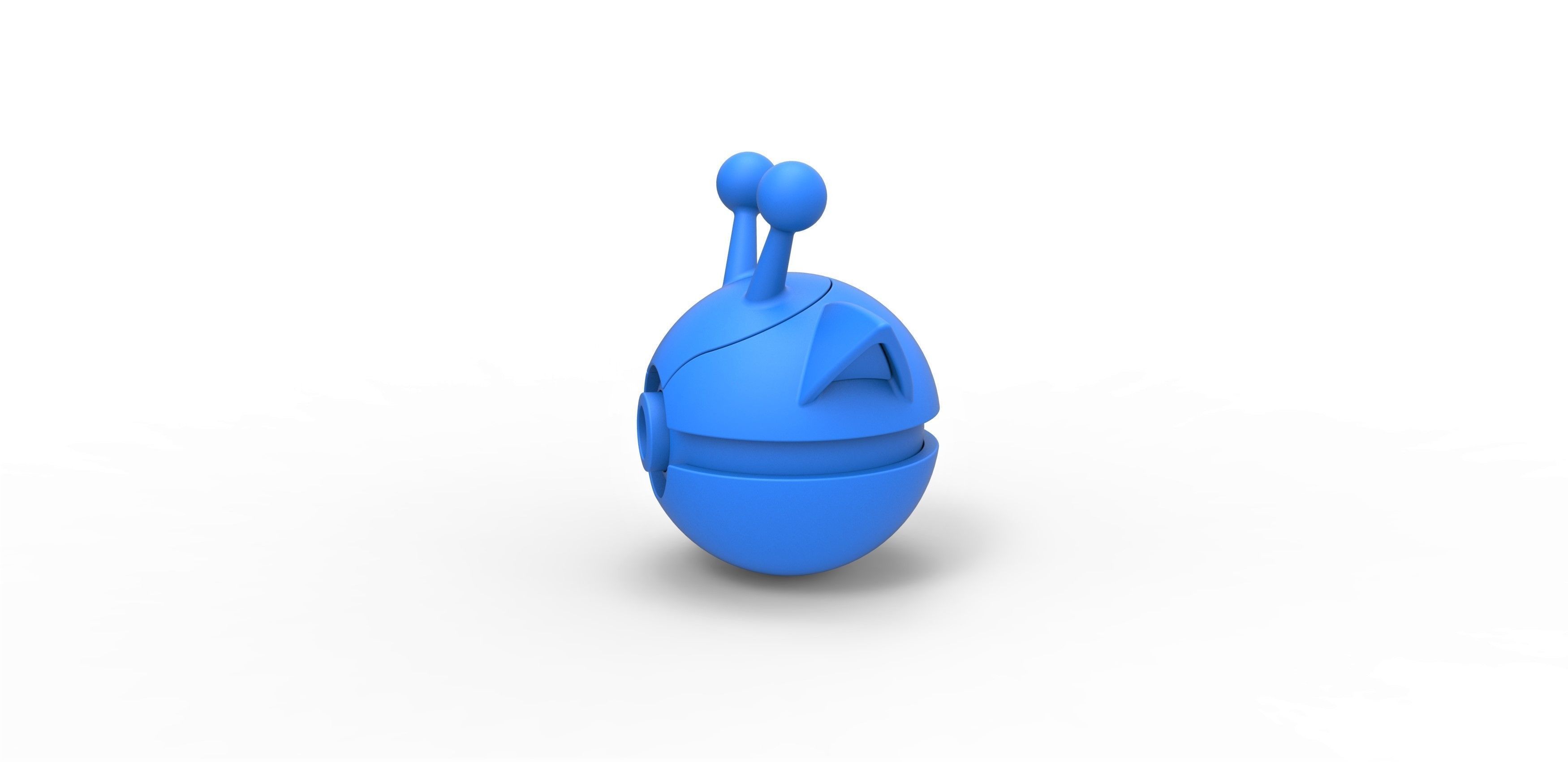 Girafarig orb 3D print model_14