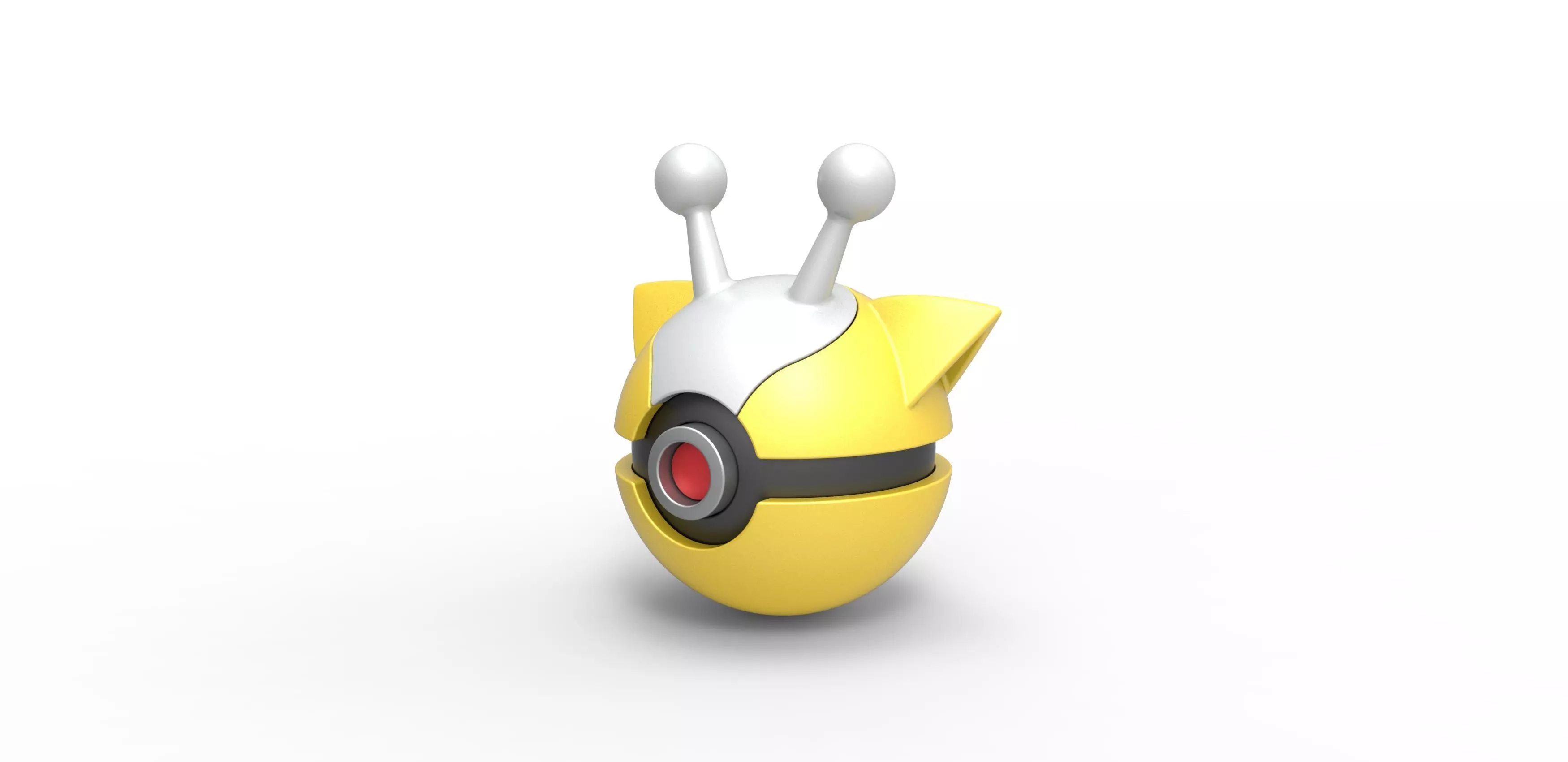 Girafarig orb 3D print model_0