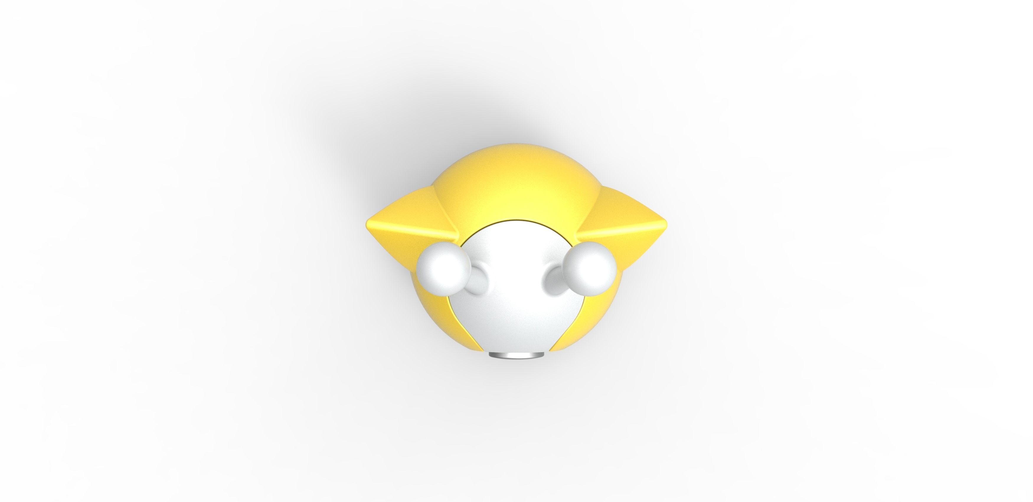 Girafarig orb 3D print model_4