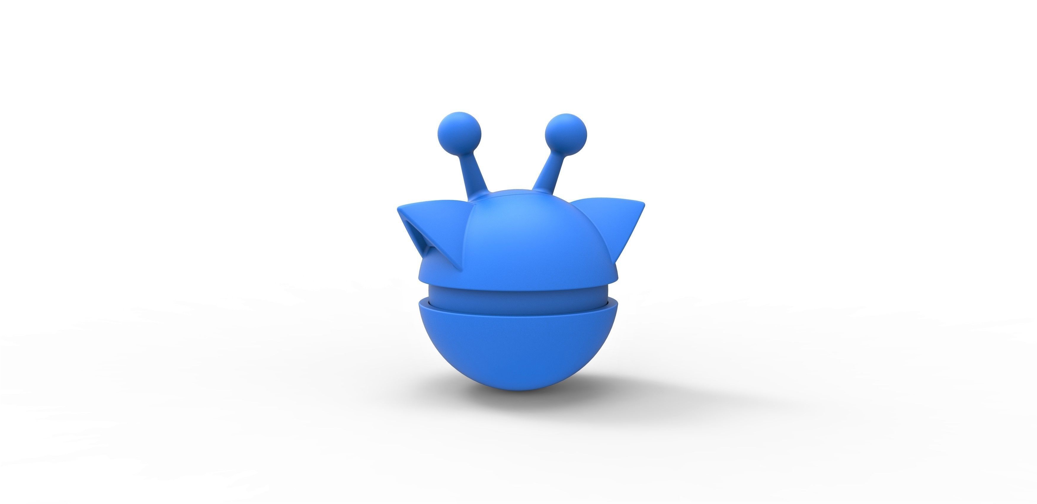 Girafarig orb 3D print model_17