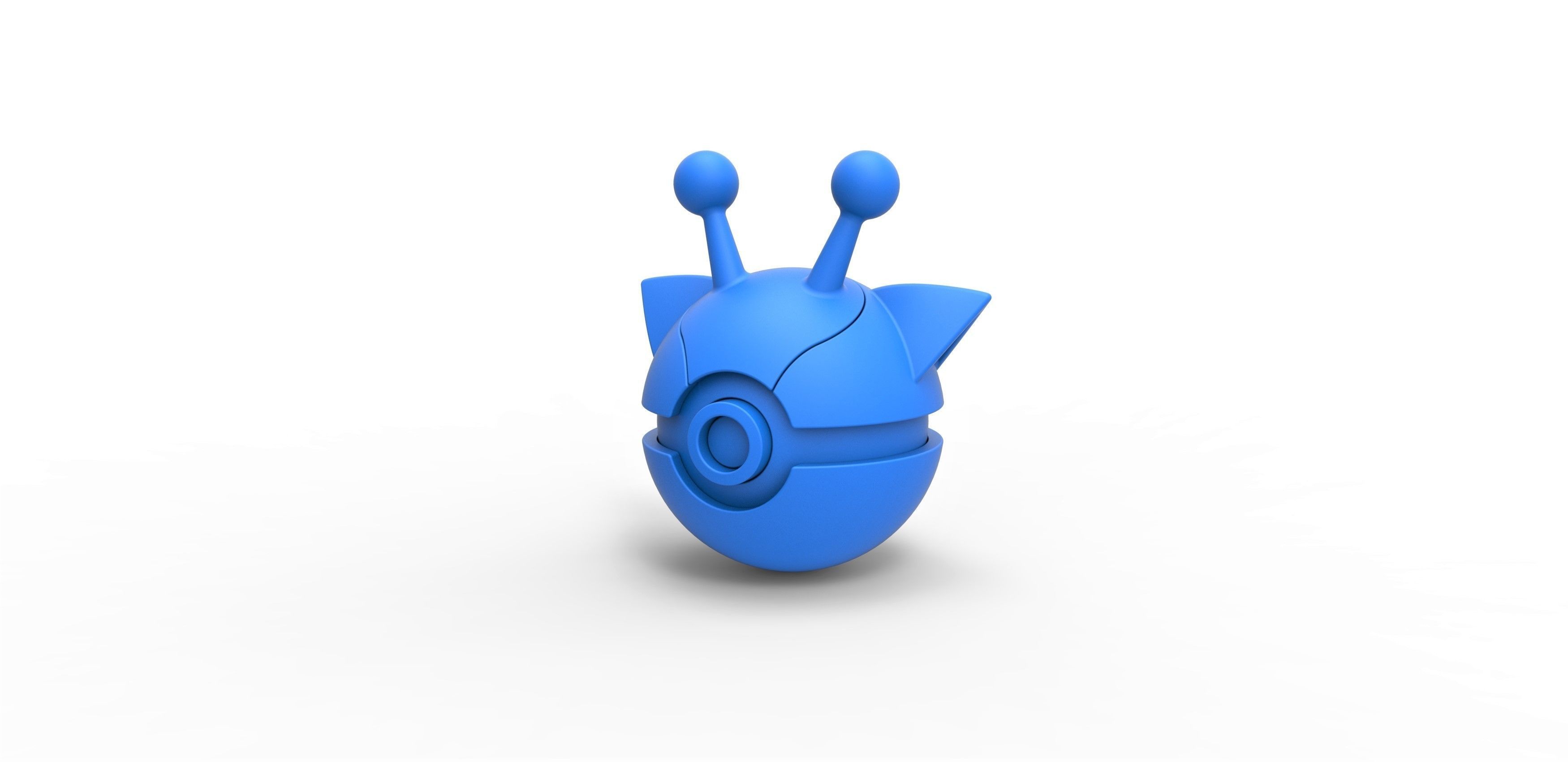 Girafarig orb 3D print model_9