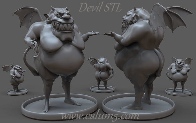 Cheeky Little Devil 3D print model