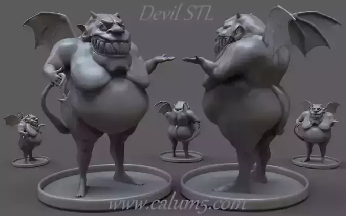 Cheeky Little Devil 3D print model