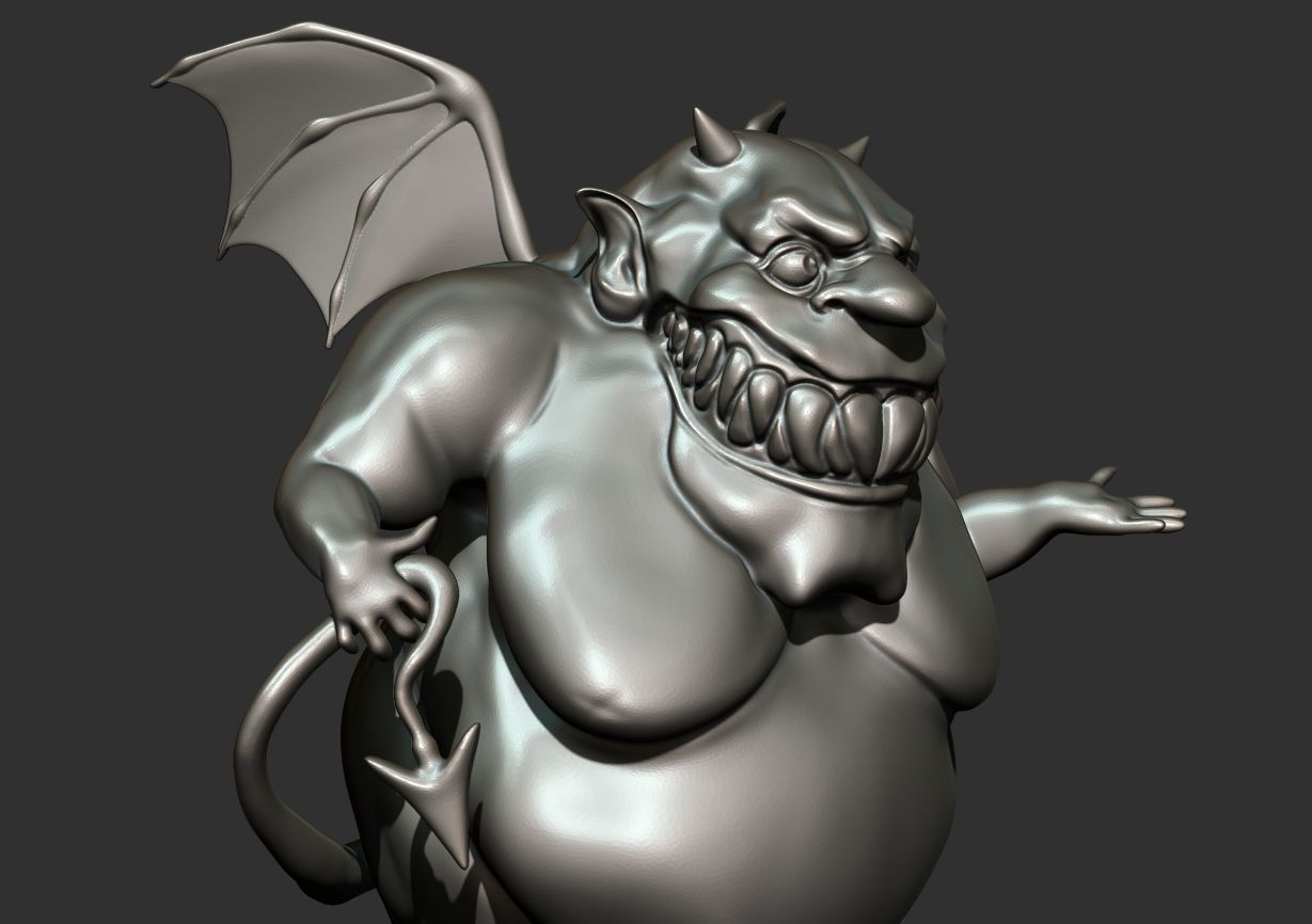Cheeky Little Devil 3D print model_6