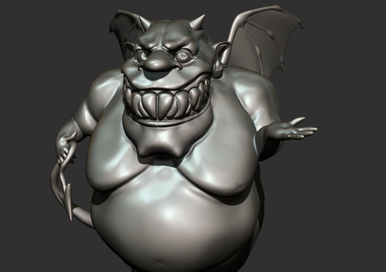 Cheeky Little Devil 3D print model_1
