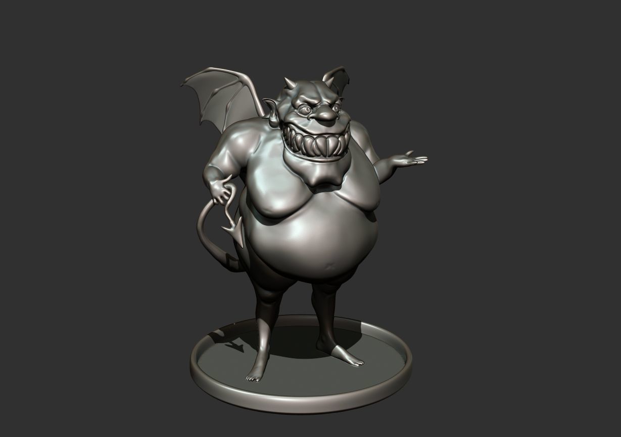Cheeky Little Devil 3D print model_8