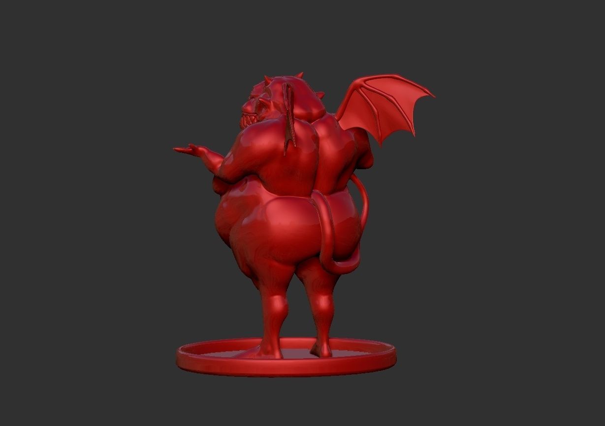 Cheeky Little Devil 3D print model_11