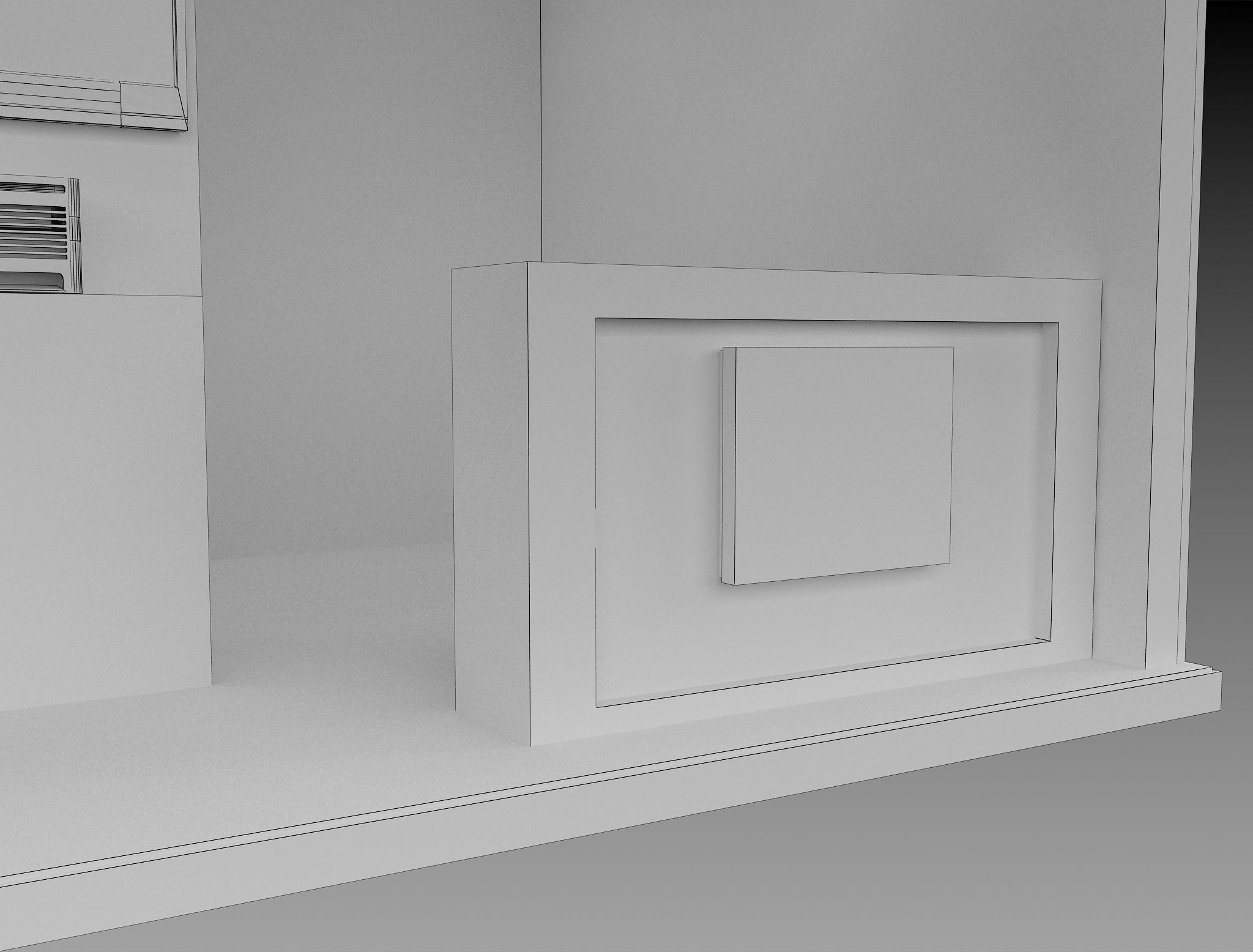 Booth Exhibition Stand a563c 3D model_17